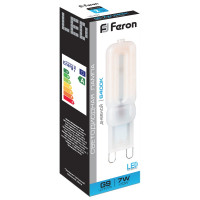 Светодиодная лампа FERON  7W 230V G9 6400K, LB-431 25757