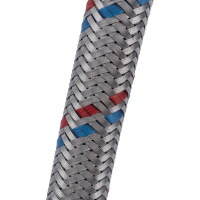 Гибкая подводка для воды, (оплетка нерж.сталь)1/2", вр/вр, 30см ELKA EL.LK.101.33.0030