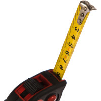 Рулетка Top Tools стальная лента с магнитом кнопкой паузы 3 м x 16 мм 27C123