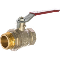 Шаровой кран RuB, 1 1/4" DN32 PN40, ВР-НР, серия MILANO (S.90), ручка S90G20