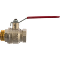 Шаровой кран RuB, 1 1/4" DN32 PN40, ВР-НР, серия MILANO (S.90), ручка S90G20