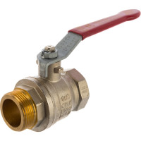 Шаровой кран RuB, 1 1/4" DN32 PN40, ВР-НР, серия MILANO (S.90), ручка S90G20