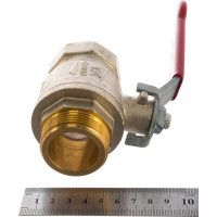 Шаровой кран RuB, 1 1/4" DN32 PN40, ВР-НР, серия MILANO (S.90), ручка S90G20