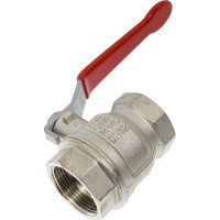 Шаровой кран RuB, 1 1/4" DN32 PN40, ВР-ВР, серия MILANO (S.90), ручка S90G00