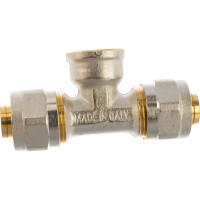 Тройник с 2 адаптерами APE ВР1/2х20 732L 12x20