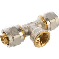 Тройник с 2 адаптерами APE ВР1/2х20 732L 12x20