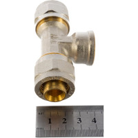 Тройник с 2 адаптерами APE ВР1/2х20 732L 12x20