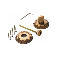 Декоративная завертка к ручкам Ренц кофе INBK 10 CF