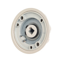 Завертка к ручкам Ренц BIG белый / золото блестящее INBK 10 W/GP