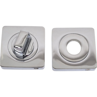 Квадратная завертка к ручкам Ренц хром блестящий INBK 02 CP