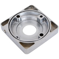 Квадратная завертка к ручкам Ренц хром блестящий INBK 02 CP