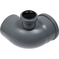 Отвод с выходом PRO AQUA COMFORT PP правый 110x50/87.5 10010587Rb