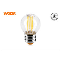 Лампа LED Wolta FILAMENT 7Вт, 3000K Теплый свет, цоколь Е2 25Y45GLFT7E27