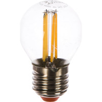 Лампа LED Wolta FILAMENT 7Вт, 3000K Теплый свет, цоколь Е2 25Y45GLFT7E27