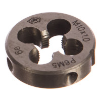 Плашка ООО "ТМТ ГРУПП" М10х1 Р6М5 6е 143218