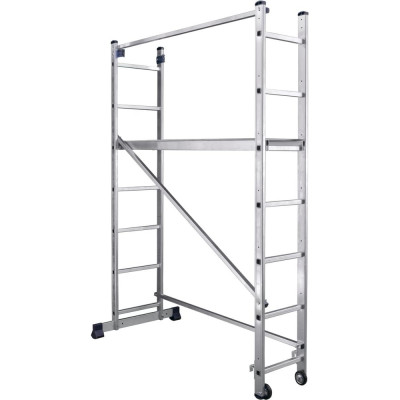 Лестница-помост Алюмет алюминиевая 2х7 ступеней. Серия SM 4007