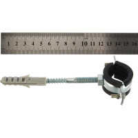 Трубный хомут FORTISFLEX ТХК комплект 3/4 25-28 мм М8 59901