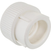 Комбинированная муфта PRO AQUA PP-R ВР белая d-32 мм 1" PA22018Pb