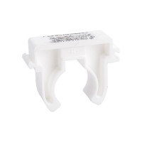 Одинарная опора PRO AQUA PP-R белая d-25 мм PA18010Pb