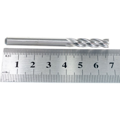 Фреза концевая ООО "ТМТ ГРУПП" цилиндрический хвостовик дл. 6х 24х 68 4-зуб Р6М5 144008