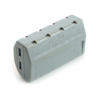 Cтроительно-монтажные клеммы STEKKER LD222-418 8-проводные 25шт. в упак., 32399