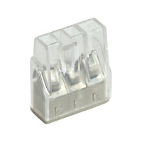 Монтажная клемма STEKKER 3-проводная для 1-жильного проводника, LD2273-203 32389