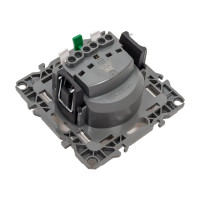 Розетка ЭРА 12-2102-15 2P+E Schuko со шторками, 16A-250В, IP20, перламутр Б0019326