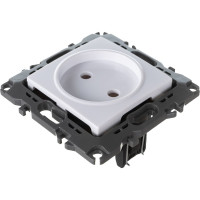 Розетка ЭРА 12-2105-01 2P, 16A-250В, IP20, белый Б0018254