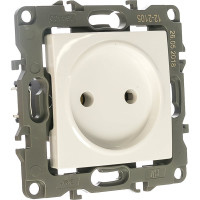 Розетка ЭРА 12-2105-01 2P, 16A-250В, IP20, белый Б0018254