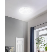 Бытовой светильник ЭРА SPB-6-24-4K A светодиодный 24Вт 4000К 1850лм Медуза 405х115 Б0016923