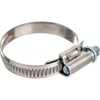 Червячные хомуты AutoFix 25-40/9мм W2 улучшенный замок, 50 шт. NWC-9 25-40