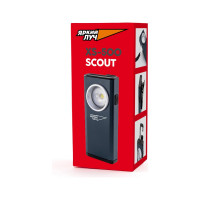 Фонарь ЯРКИЙ ЛУЧ XS - 500 Scout CREE 500 лм, 2 режима, клипса/крюк/магнит, Li-Ion 1800mAh 4606400055556