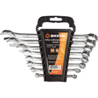 Набор комбинированных ключей 8 штук 6 - 19 Вихрь 73/6/5/7