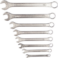 Набор комбинированных ключей 8 штук 6 - 19 Вихрь 73/6/5/7