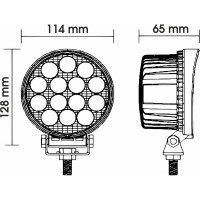 Светодиодная фара Вымпел WL-142CF, ближний свет, мет. корп. 14 диодов 5184