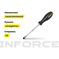 Шлицевая отвертка Inforce SL8x150 06-09-62