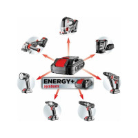 Аккумуляторная батарея Energy+ 18 V, Li-Ion, 4.0 Ач GRAPHITE 58g004