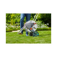 Металлическая тележка для шлангов GARDENA AquaRoll M 18540-20.000.00