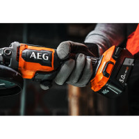 Бесщеточная угловая шлифмашина AEG BEWS18-125BLLI-502C 4935464417