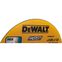 Круг отрезной, быстр рез,125x22.2x1 мм,тип 4 DEWALT DT43902
