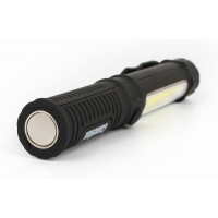 Фонарь-ручка Сamelion LED51521, COB LED+1W LED, 3XR03, пластик, магнит, клипса, блистер 13361