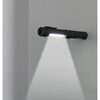 Фонарь-ручка Сamelion LED51521, COB LED+1W LED, 3XR03, пластик, магнит, клипса, блистер 13361