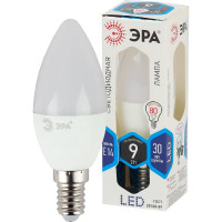 Светодиодная лампа ЭРА LED B35-9W-840-E14 диод, свеча, нейтр Б0027970