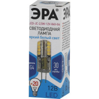 Светодиодная лампа ЭРА LED JC-2,5W-12V-840-G4, капсула, нейтральный Б0033192