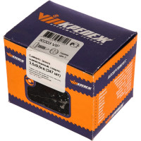 Клоп белый полусфера сверло 3,5х9,5 (247 шт) vipкрепеж 30203 VIP