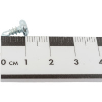 Клоп белый полусфера сверло 3,5х9,5 (247 шт) vipкрепеж 30203 VIP