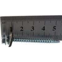 Кровельный саморез VIPкрепеж цинк 36 шт 31006 VIP