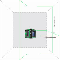 Лазерный уровень ADA Cube 3D Green Professional Edition А00545