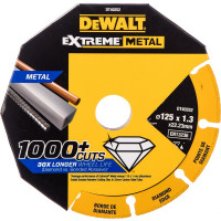 Алмазный диск отрезной по металлу 125х22.2 мм DEWALT DT40252
