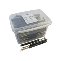 Дюбель-гвоздь Качественный КРЕПЕЖ потайной бортик, 100 штук 2000629 КЧ